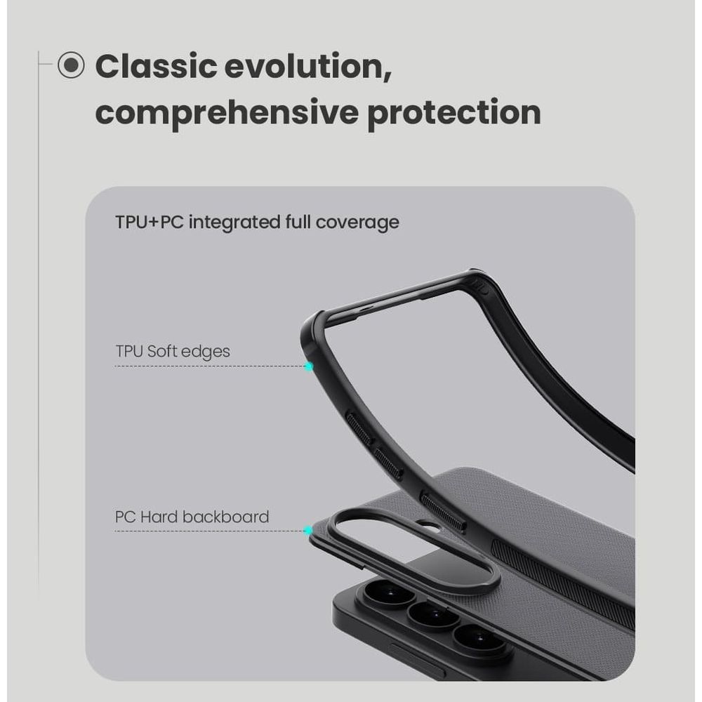 Nillkin Super Frosted PRO magnetska stražnja maska ​​za Samsung Galaxy S26 crna slika 4