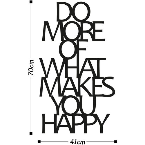 Wallity Zidna dekoracija HAPPY, Do More Of What Makes You Happy slika 3