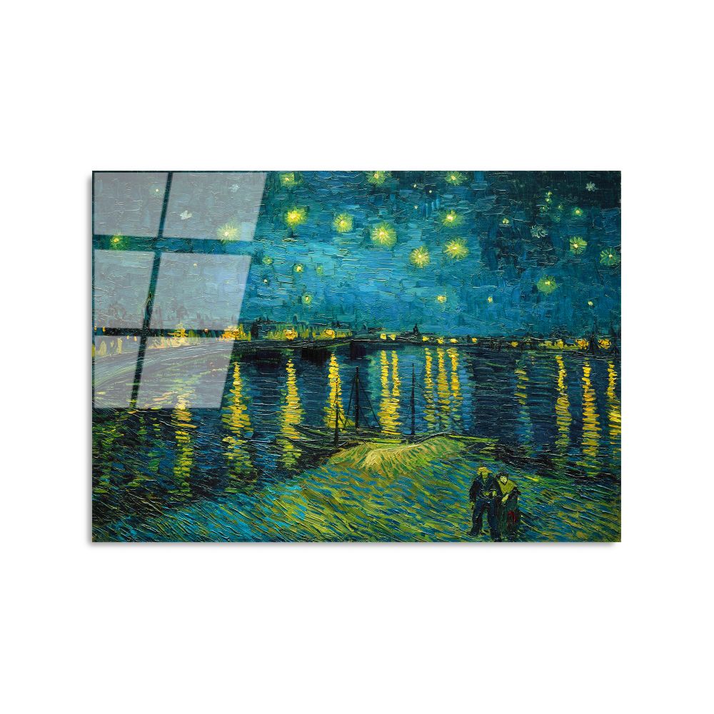 UV-409 Dekorativna Slika na Kaljenom Staklu, Višebojna, 50 x 70 cm slika 5