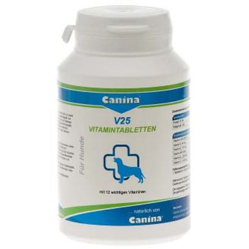 Canina V25, vitaminske tablete za pse, 200g (60 tableta) slika 1