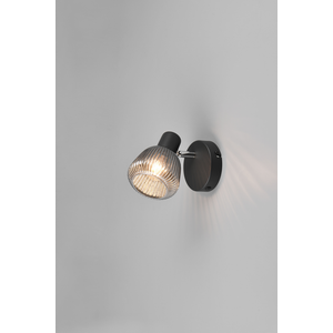 Trio Lightning zidna lampa TARIFA 1, crna