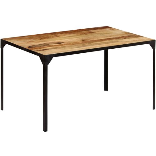 Blagovaonski stol od masivnog drva manga 140 x 80 x 76 cm slika 31