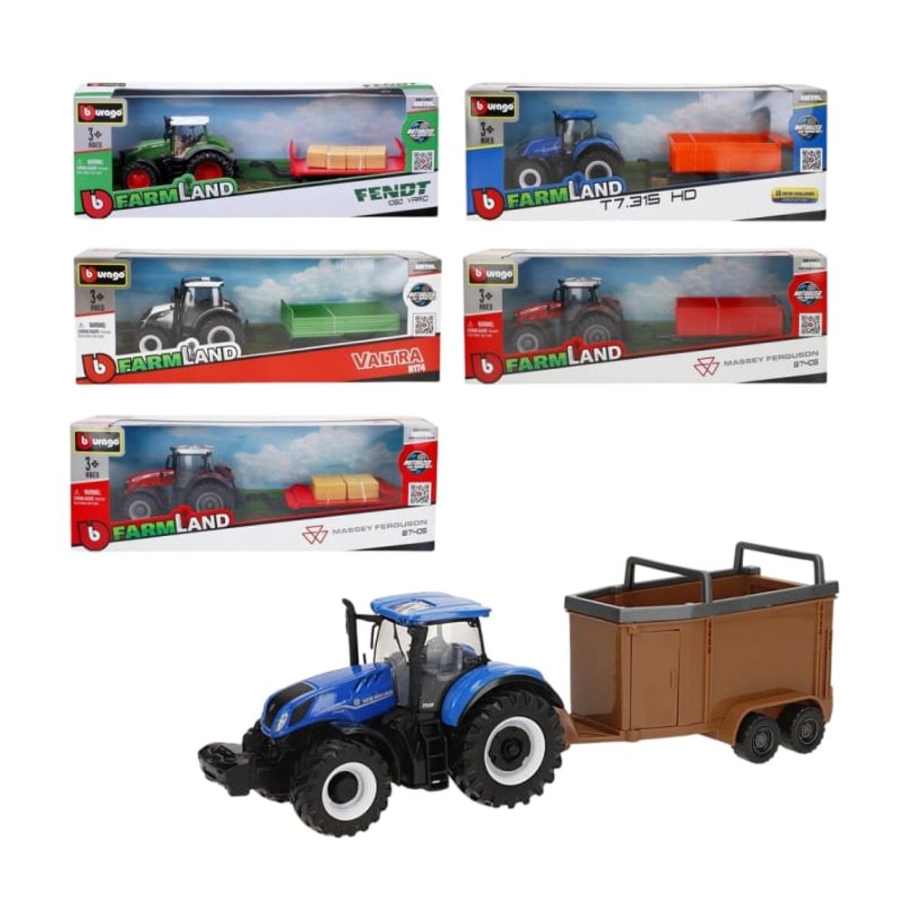 Bburago Traktor sa prikolicom Farmland, Sorto slika 1