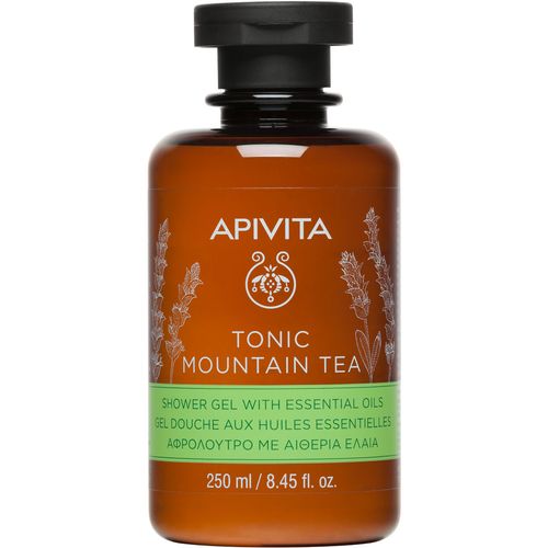 Apivita Tonic mountain tea gel za tuširanje s eteričnim uljima 250 ml slika 1