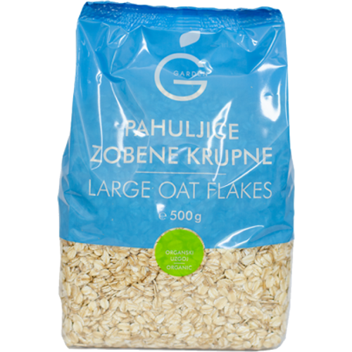 GARDEN Pahuljice zobene krupne BIO 500g slika 1