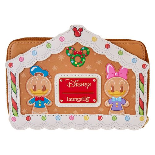 Loungefly Disney Mickey &#38; Friends Gingerbread House wallet slika 3