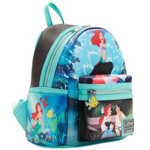 Loungefly Disney Mala Sirena Scenski Ruksak 26cm