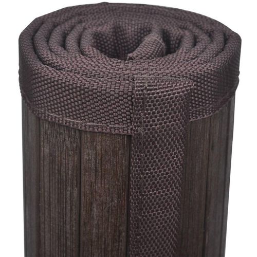 242114 Bamboo Bath Mat 60 x 90 cm Dark Brown slika 2