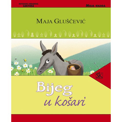  BIJEG U KOŠARI - biblioteka MOJA KNJIGA - Maja Gluščević slika 1