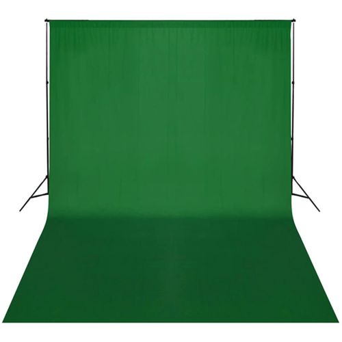 Pozadinski sustav s potporom 300 x 300 cm zeleni slika 12