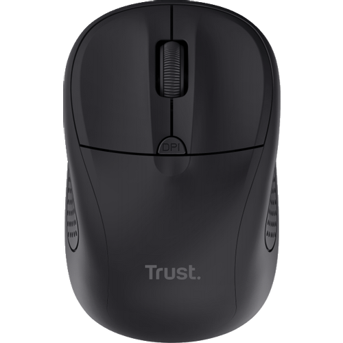 Trust Primo Wireless Miš Crni 1000-1600 dpi, optički, 4 tipke, USB, 6m wls range slika 1