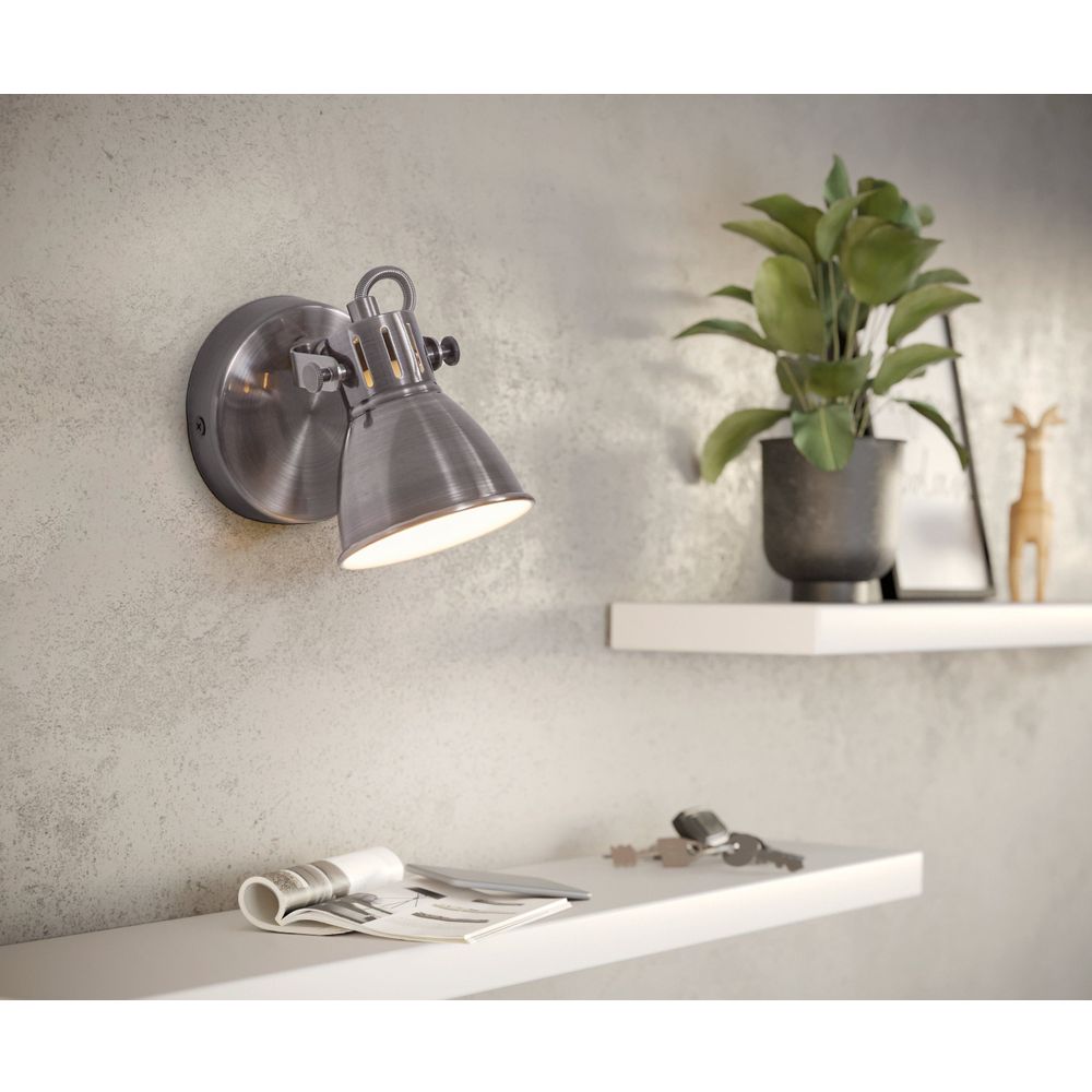 Eglo Seras reflektor/1, led, gu10, 1x3,3w, 240lm, nikl/antik  slika 8