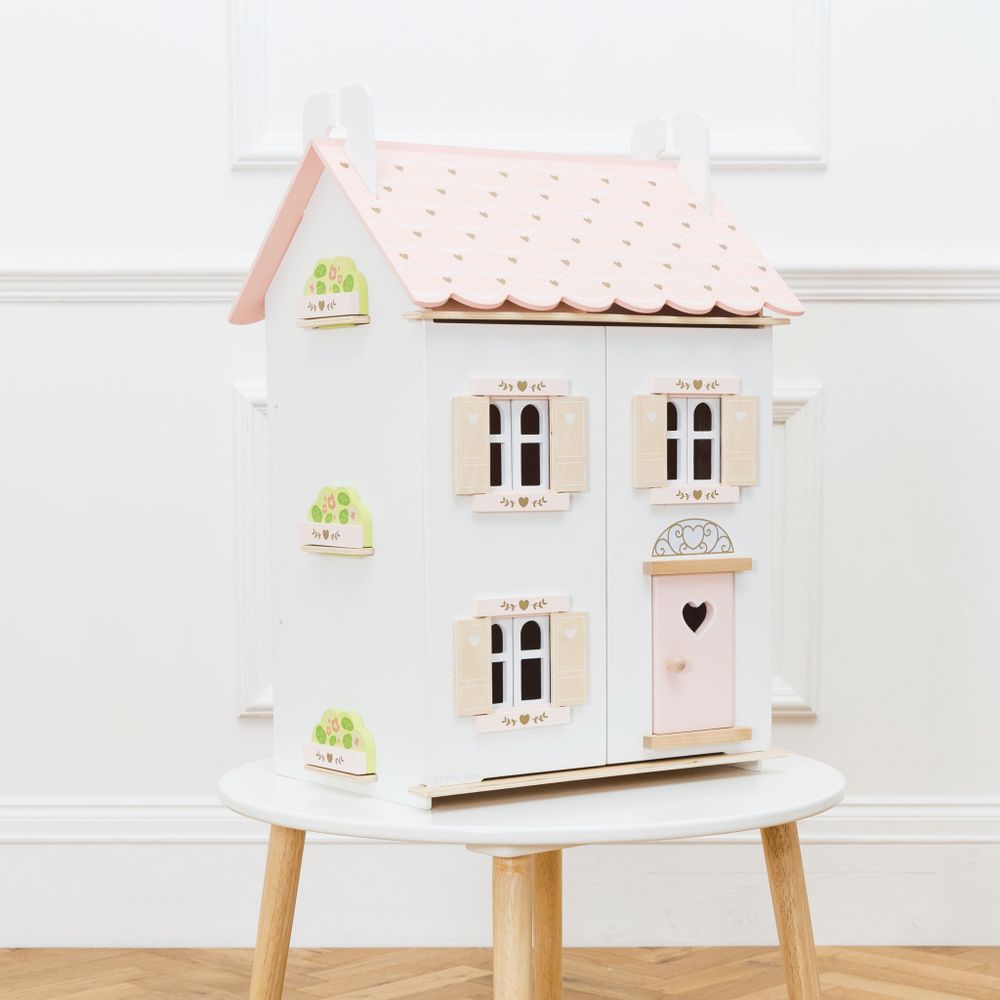 Le Toy Van Drvena kućica za lutke Rose Heart House slika 4