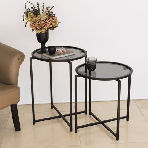 S412F Black Side Table slika 7