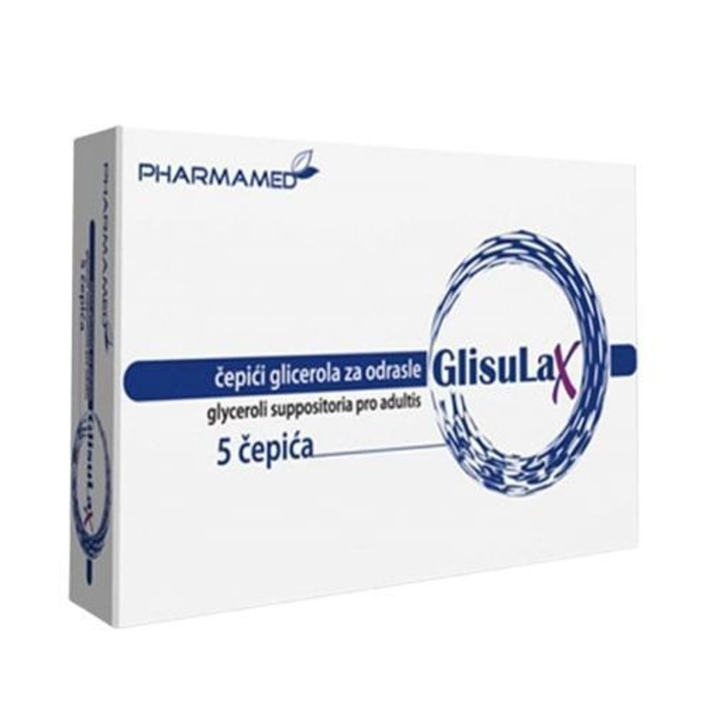 GLISULAX ČEPICI ZA ODRASLE A5 - Blagi Laksans za Olakšano Pražnjenje slika 1