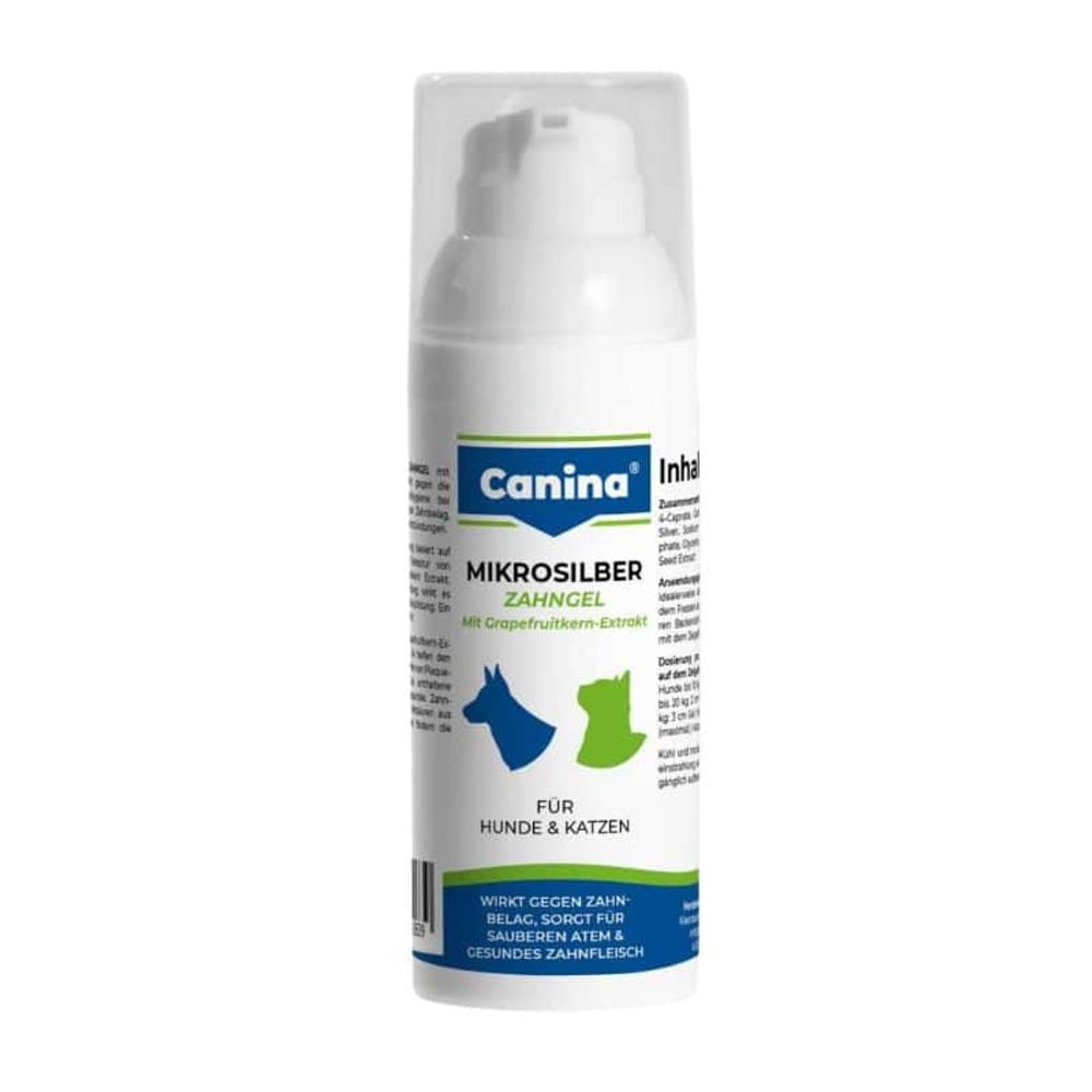Canina Mikrosrebro – gel za zube 50ml slika 1