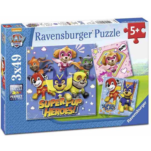 Ravensburger Puzzle Paw Patrol 3x49kom slika 1