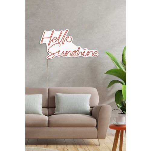 Wallity Zidna LED dekoracija, Hello Sunshine - Red slika 5