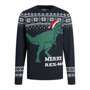 Dječji Pulover Jack & Jones T REX Mornarsko plava 12 godina