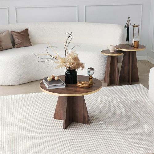 Mushroom - Gold, Walnut v2 Gold
Walnut Coffee Table slika 4