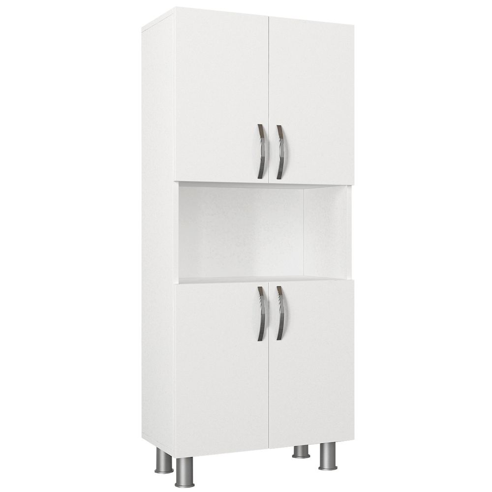 William - White White Bathroom Cabinet slika 5