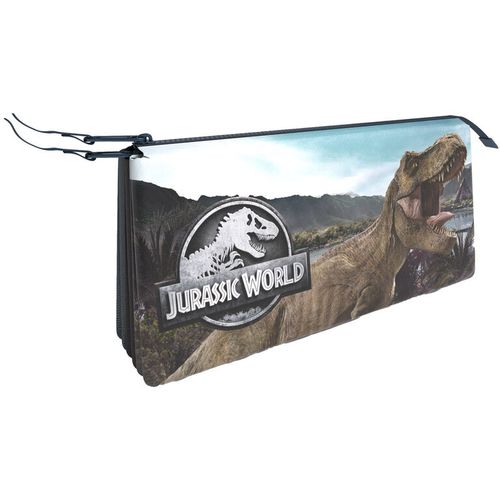 Jurassic World triple pencil case slika 1