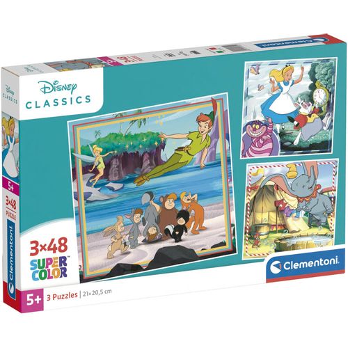 Disney Classics puzzle 3x48pcs slika 1