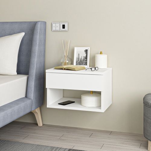 Rıbes - White White Nightstand slika 2