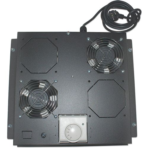 INTELLINET Ventilation Unit 2-Fan za 19" Racks crni (712859) slika 2