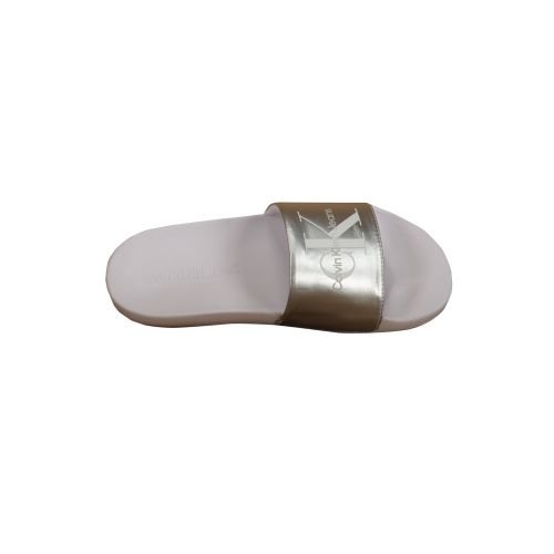 CALVIN KLEIN WOMEN'S SLIPPERS FOOTWEAR SILVER slika 1