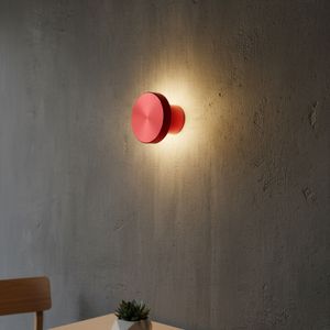 Zidna Lampa Aura - 15520 - S - K, boje: Crvena