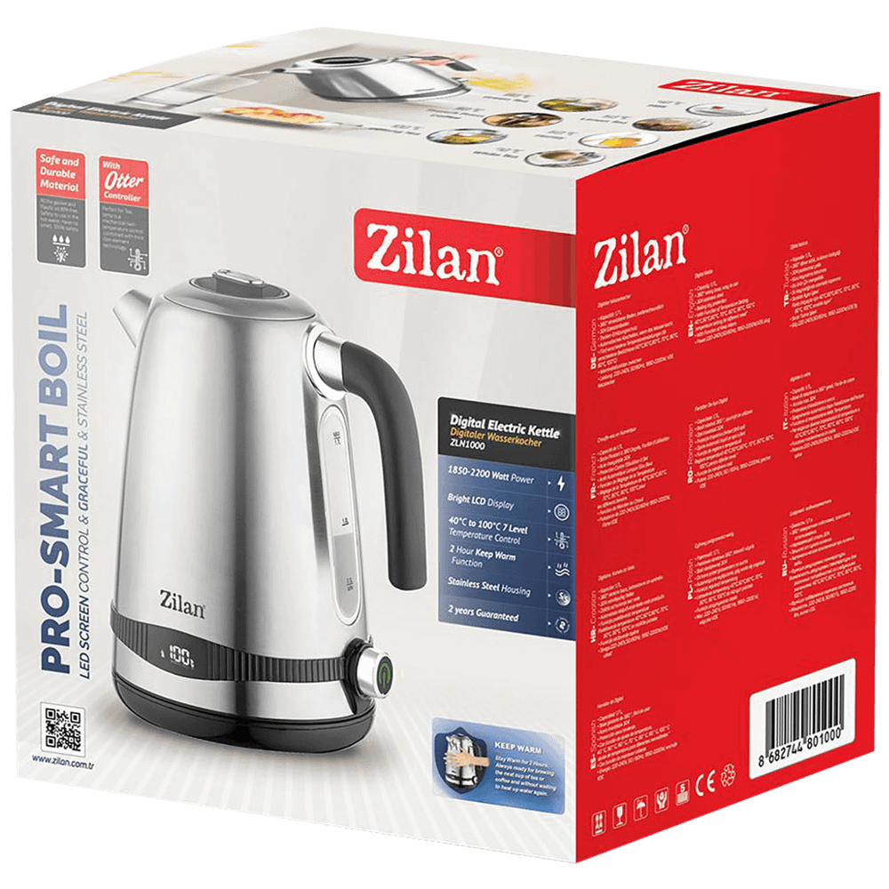 Zilan Kuhalo za vodu, zapremina 1.7 l, 2200 W, INOX - ZLN1000 slika 2