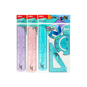Deli Geometrijski set 1/3 20 cm fleksibilni Twist EH22