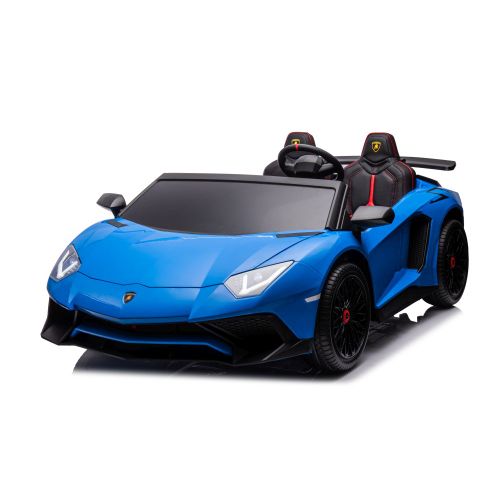 Licencirani auto na akumulator Lamborghini XXL A8803 24V - dvosjed - plavi slika 2