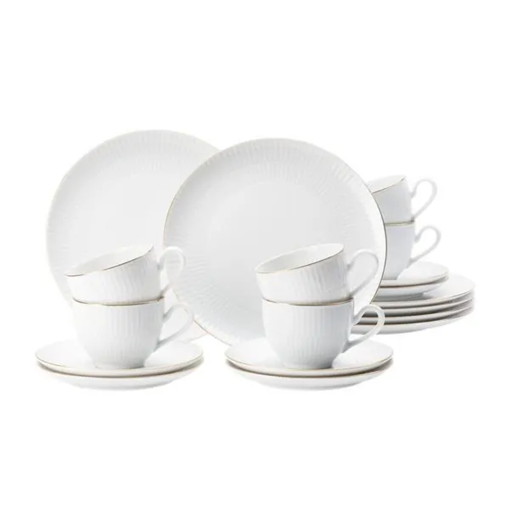 Seltmann Porculanski desertni set 18/1 Amina Gold 001.777007 slika 1
