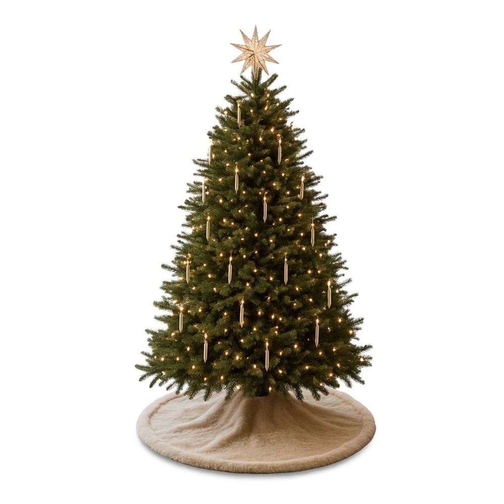 Christmas tree rug Yilbasi - Beige 6, colour: beige slika 6