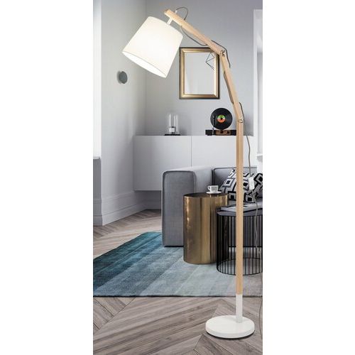 Rabalux Thomas podna lampa E27 60W bela+drvo slika 4