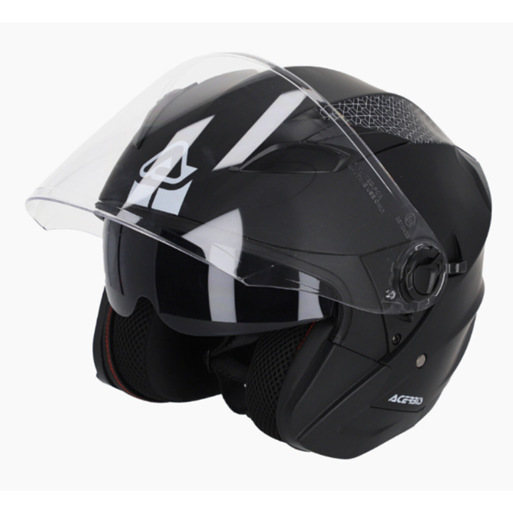 Otvorena - jet kaciga XS vel. Acerbis Firstway 2.0 2206 - Crna slika 3