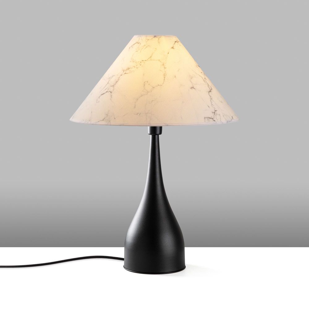 Luna - Crno-bijela stolna lampa 15268 slika 5