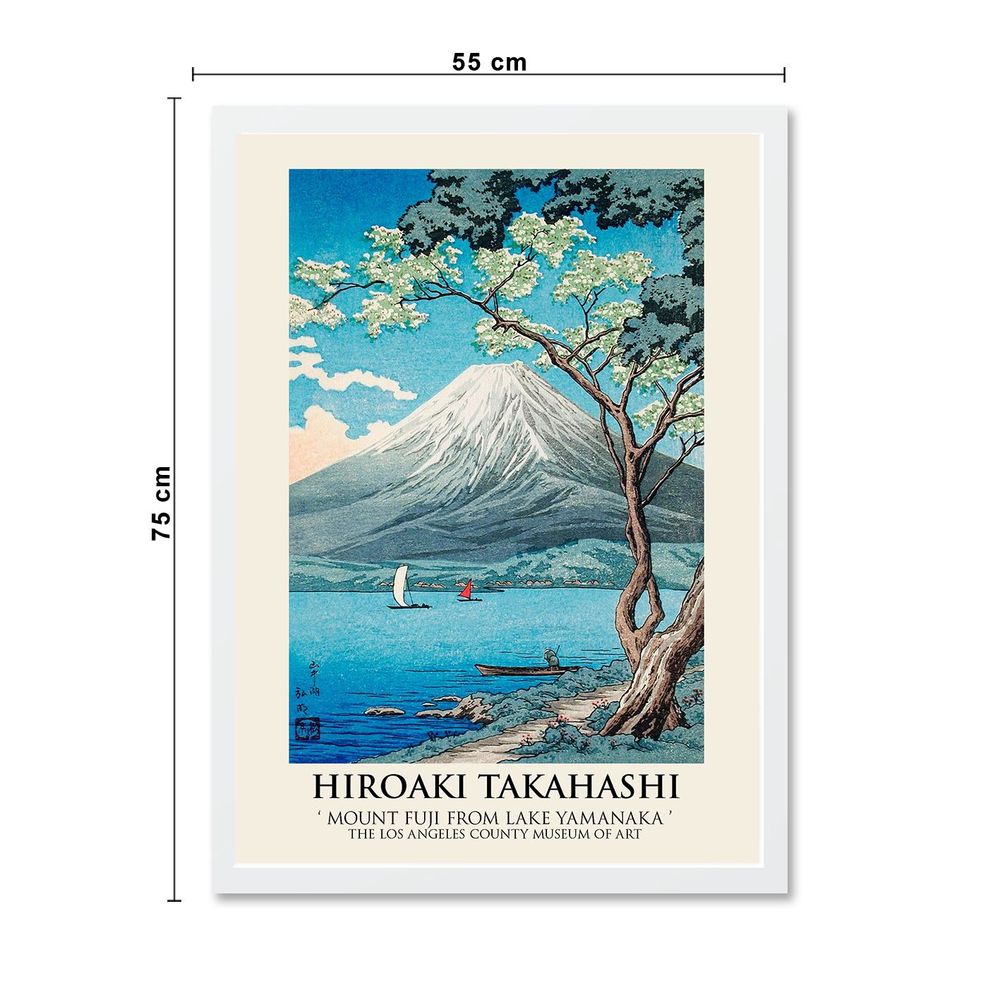 Dekorativna slika u okviru - Mount Fuji iz jezera Yamanaka slika 4
