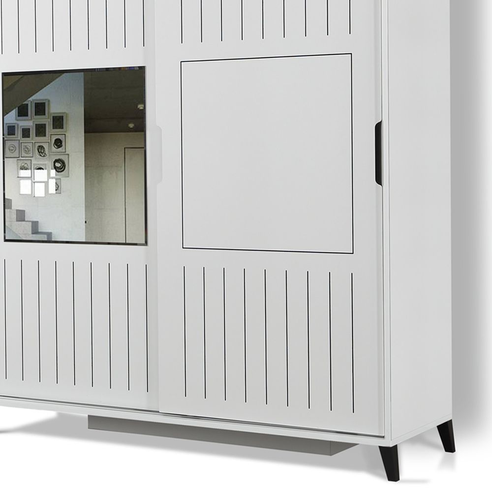 Pasific Home Fuga 170 - Bijela Ormar slika 6
