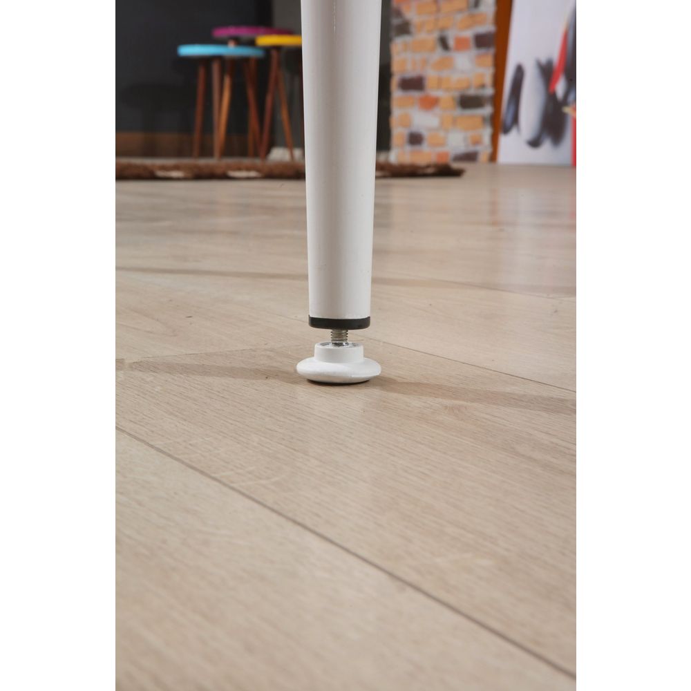 Produživi Sto za Jelo Trend Carrara Bijeli/Sivi slika 4