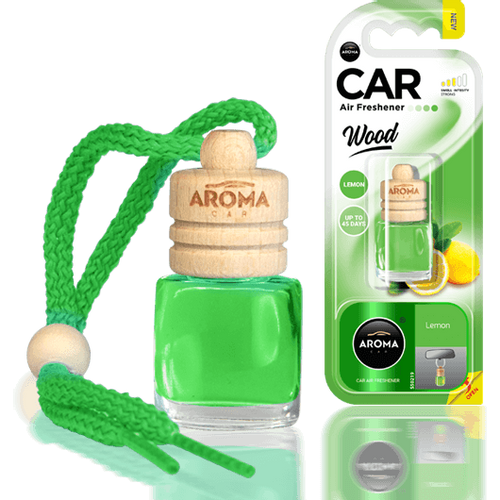 Aroma Car Miris za auto WOOD 6ml LEMON slika 1