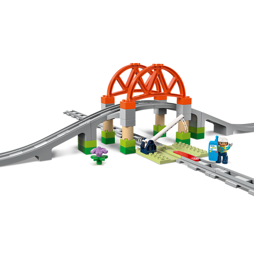 LEGO® DUPLO® 10426 Proširenja: željeznički most i tračnice slika 3