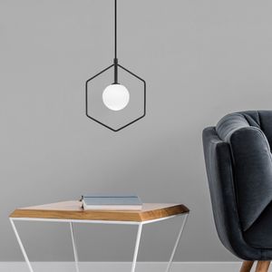 Geometri - 11075 Black
White Chandelier