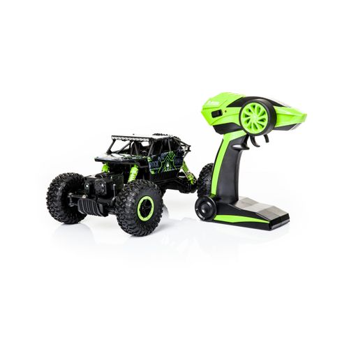 Rock Crawler auto na daljinsko upravljanje 1:18 crno-zeleni slika 4