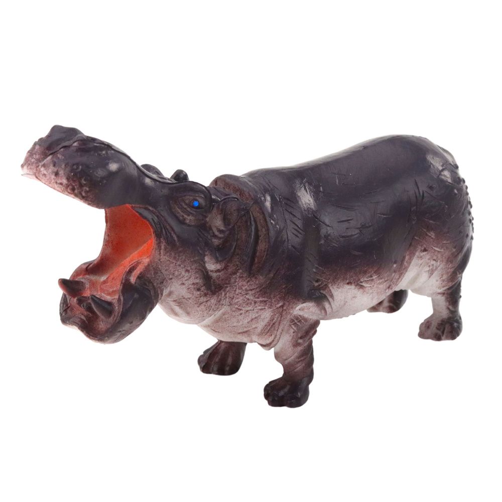 Set figurica divljih životinja Safari Panda Žirafa Lav Nilski konj, 4 komada. slika 3