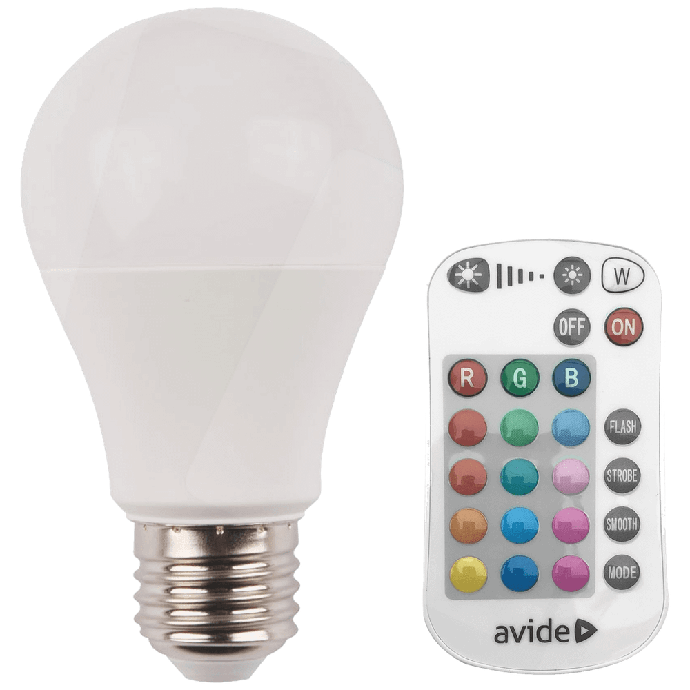 Avide Pametna sijalica, LED 9.7W, E27, RGB+W, 2700K, daljinski - Smart LED Globe A60 9.7W slika 2