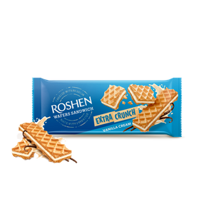 Roshen sandwich crunch vafli vanilija 142g