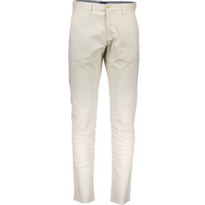 GANT BEIGE MEN'S TROUSERS